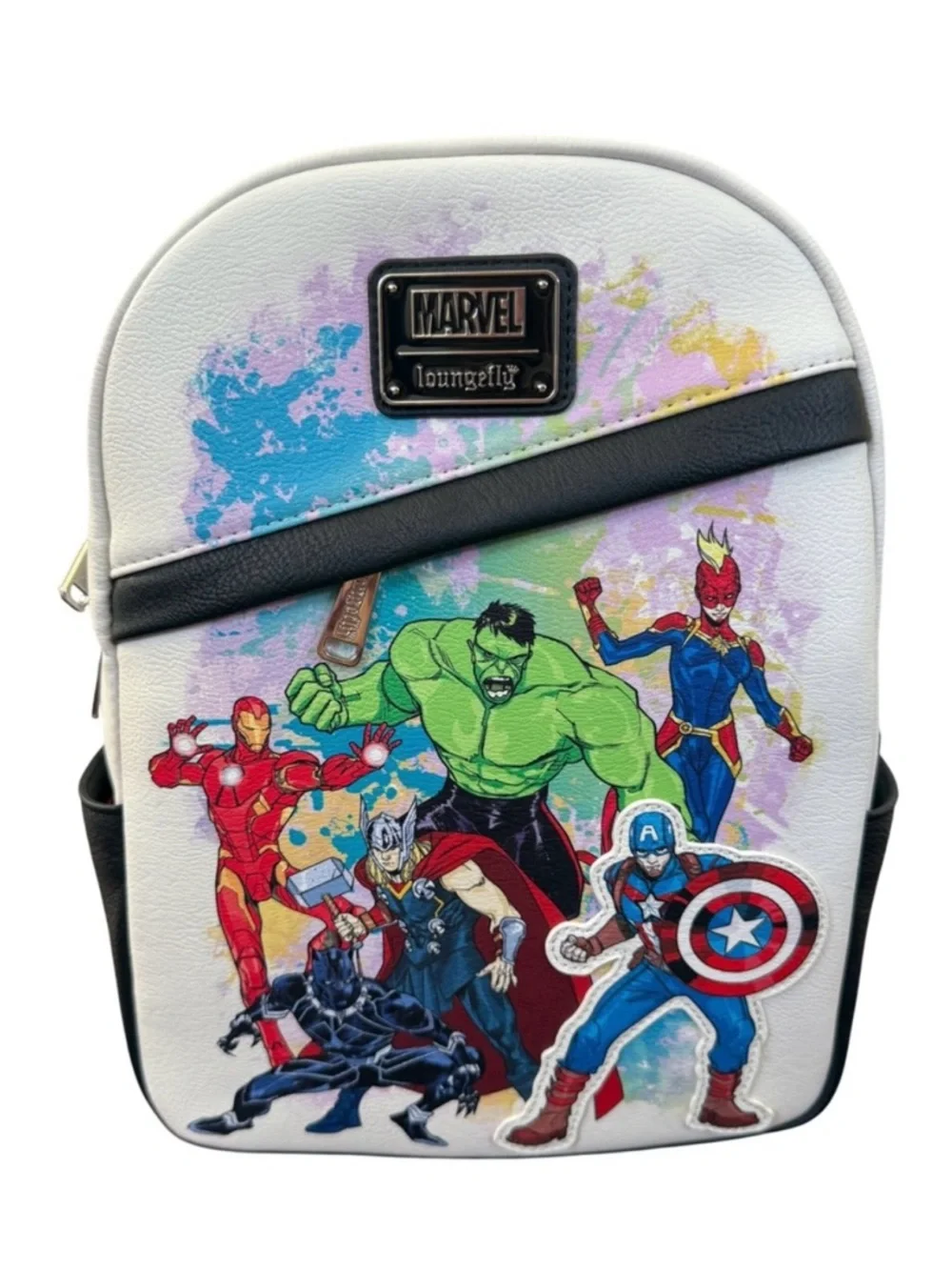 NWT! Marvel Loungefly Avengers Backpack Just in Time for the New Avengers Movie!